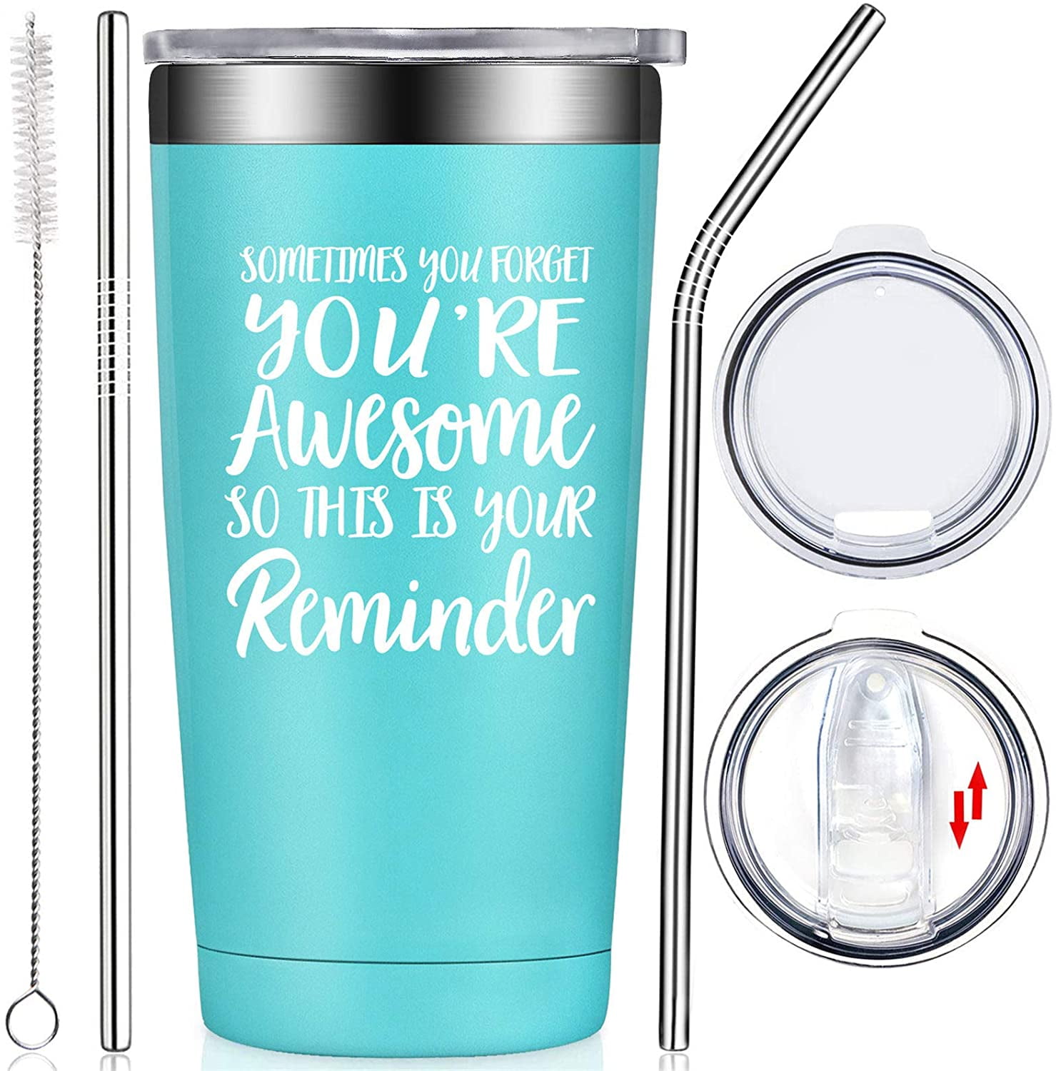 Employee Appreciation Gifts Friends Mom Coworker Christmas,Glitter Vacuum Insulated Tumbler Sometimes You Forget That You Are Awesome Inspirational Birthday Gift For Women Thank You Gifts Employee Appreciation Gifts Friends Mom Coworker Christmas,Glitter Vacuum Insulated Tumbler Sometimes You Forget That You Are Awesome Inspirational Birthday Gift For Women Thank You Gifts