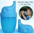 thumbnail image 4 of Leak-Proof Soft Silicone Straw Lids for Kids' Cups - Sippy Cup Accessories with Fun Patterns, 4 of 4