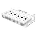 thumbnail image 4 of Speravity 200 unids/set 7,14-25,4mm Kit de juntas de cable de ojal para coche piezas de repuesto Herramientas de reparación de automóviles Speravity VI015806-00B, 4 of 6