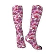 thumbnail image 4 of Balery Orchids Flowers Printed Novelty Socks Men's Women's Crew Socks Sports Socks Knee High Socks Cotton Socks Quirky and Cool Socks, 4 of 9