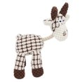 thumbnail image 2 of Pet Squeaky Toy, Durable Comfortable Interactive Dog Plush Toy Daily Entertainment  For Small Medium Large Dogs Brown,Grey,Beige, 2 of 8