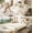 Beige+White, variant on YWEN 100" King Size Sleeper Sofa Bed, 3-in-1 Convertible Pull Out Chesterfield Sleeper Couch, Oversized Velvet Flower Button Tufted 4-Seat Sofa for Living Room Apartment