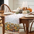 thumbnail image 3 of Thanksgiving Table Runner, Autumn Thanksgiving Kitchen Dining Table Decoration for Home Party Decor 13x72 Inches, 3 of 9