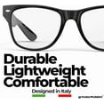 thumbnail image 2 of grinderPUNCH High Magnification Power Readers Reading Glasses 0.5x, 2 of 4