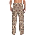 thumbnail image 6 of Cauagu Fashion Tatreez1 Mens Pajama Pants Sleep & Lounge Pants,PJ Bottoms with Pockets-Medium, 6 of 7