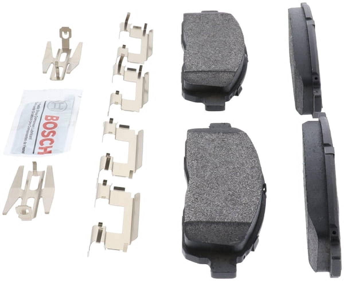 Bosch BE1392H Bosch Blue Semi-Metallic Brake Pads with Hardware