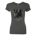 thumbnail image 2 of If It's Not a Black Lab It's Just a Dog Gift | Womens Dog Lover Slim Fit Junior Tee, Dark Grey, Medium, 2 of 3