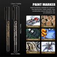 thumbnail image 4 of 3PCS Chrome Pen Marker Mirror Waterproof Paint Repair, 4 of 5
