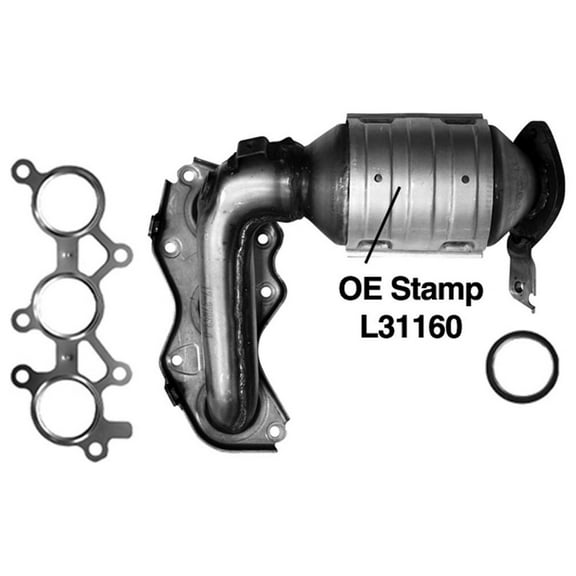 Catco 1159 Catalytic Converter with Integrated Exhaust Manifold