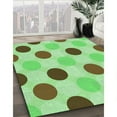 thumbnail image 2 of Ahgly Company Indoor Rectangle Patterned Green Onion Green Area Rugs, 2' x 4', 2 of 6