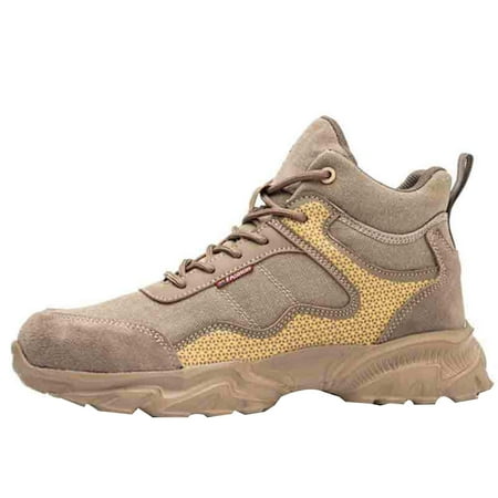 

Safety Shoes Men Women Lightweight Work Shoes Sporty Non-Slip Breathable Steel Toe Shoes 5.5-11