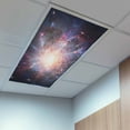 thumbnail image 2 of 1 Pack Galaxy Explosion Fluorescent Light Covers for Ceiling Lights Abstract Art Solar System Universe Modern Magnetic Ceiling Light Covers Overhead Light Filters for Office Classroom Home, 2 of 9