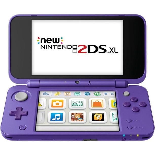 Free Shipping! Nintendo 2DS XL Game System, Purple/Silver