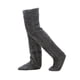 thumbnail image 3 of Calcetines altos por encima de la rodilla para hombre y mujer, calcetines para botas, pantuflas de felpa suaves, medias para piernas Longitud de pierna 55cm, 3 of 9