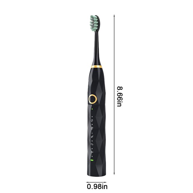 RKSTN Electric Toothbrush Toothbrush, Toothbrush with 5 Brush Heads, 5 Cleaning Modes,Smart 15-Speed Timer Toothbrush Ipx8 -Newly Upgraded Kitchen Gadgets