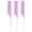 Purple, variant on Washranp 3Pcs Rat Tail Comb Hair Comb,Rat Tail Carbon Fiber Heat Resistant Teasing Combs with Stainless Steel Pintail for Hair Rat tail Combs Salon