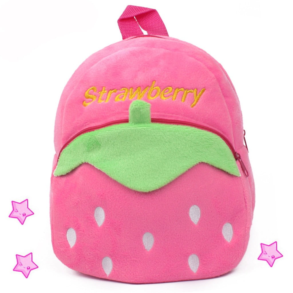 TUTUnaumb Spring School Opening Season New-Year Clearance Mini Children'S  Schoolbag Cute Animal Cartoon Backpack School Bag Suit For 1-3 Years Old  Baby Boys Girls Spot Promotion-Hot Pink 