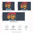 thumbnail image 2 of Yayeee Pillowcase Standard Size Set of 2 Satin Wrinkle Resistant Pillow Case, Blue Dog Artist, 2 of 7