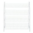 thumbnail image 3 of Rubbermaid Freestanding 4-Tier Wire Shelf Shoe Rack and Organizer, White, 3 of 8