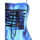 thumbnail image 3 of Vestido de Pañuelo de Tie-dye con Cordones en Talla Extra Rosegal  Vestidos Estampados Tallas Grandes, 3 of 5