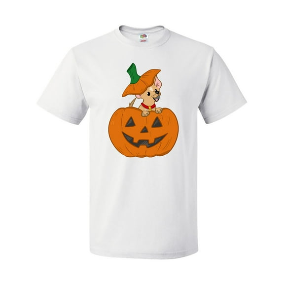 Inktastic Halloween Chihuahua Pumpkin T-Shirt
