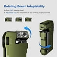 thumbnail image 4 of G5 EDC Flashlight Rechargeable, G5 Magnetic Mini Flashlight, 3 Modes 400 Lumens EDC Flashlights with RGB, 180° Rotatable Head, for Outdoor, Home, Car Repair, Emergency (Green 1PC), 4 of 9