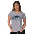 thumbnail image 4 of US Navy Logo Team Strength Value Women's T Shirt Ladies Tee Brisco Brands S, 4 of 5