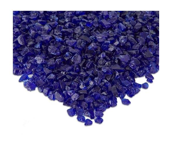 Cobalt Blue Fire Glass by Real Flame