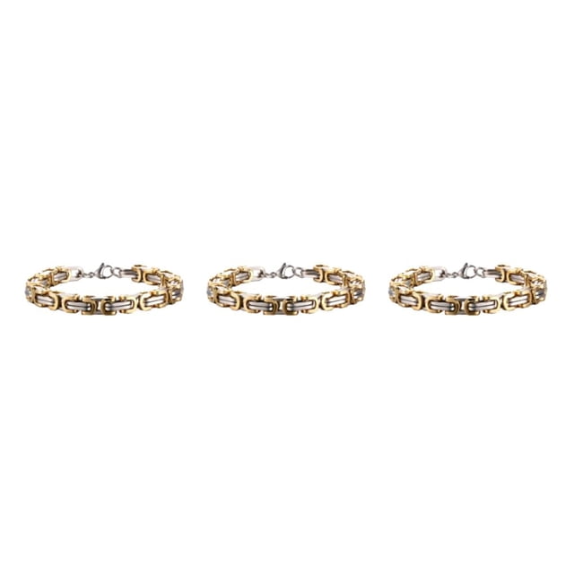 Collar de cadena Qarigey Curb Chain Necklace Oro intermedio
