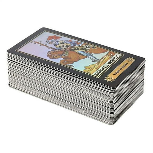 Gprince 78pcs Tarot Cards Set Prophecy Divination Board Games Accessories For Party Gathering