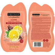 Freeman Facial Mask Variety Set: Clay, Peel-Off, Gel, Mud Face Masks, Clearing, Hydrating, Detoxifying & Rejuvenating Skincare Essentials, Variety Set, Travel Facial Masks, 12 Count