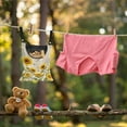 thumbnail image 3 of ZIATUBLE Sunflower Clothes Pins Bag Dragonfly Hanging Storage Organizer Rack Large Capacity Hanging Closet Storage Organizer Abrasion Resistant Clothes Pins Bag Holder Outdoor, 3 of 7