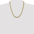 thumbnail image 2 of Auriga Fine Jewelry 14K Yellow Gold 5 mm Solid Miami Cuban Link Chain Necklace for Men 22", 2 of 7