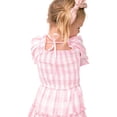 thumbnail image 6 of Girls Casual Dress Kids Summer Lantern Sleeve Cute Daily Party Princess Dresses for 7-12 Years, 6 of 10