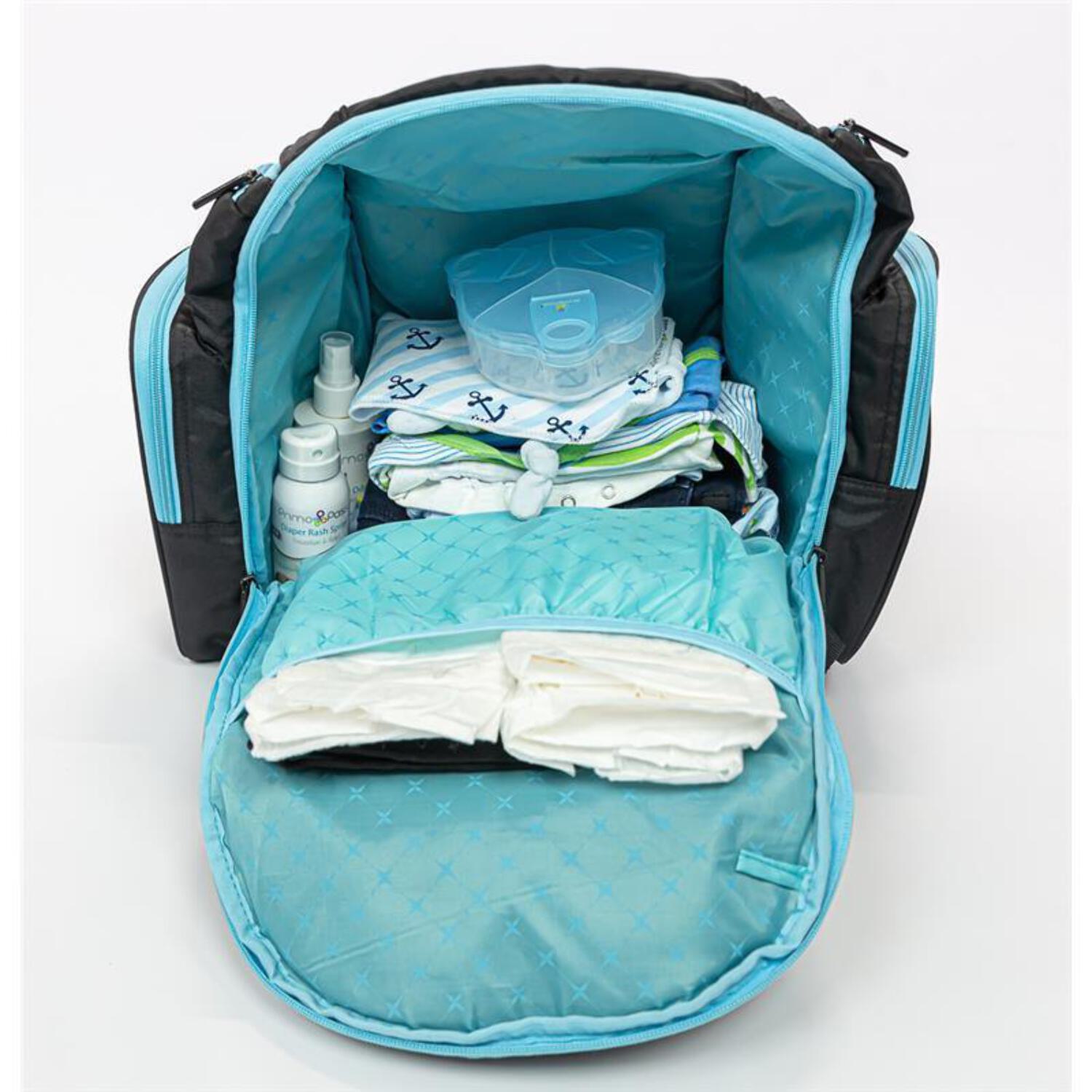 Primo Passi - Blue Backpack Diaper Bag - image 4 of 9