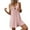 #117-Pink, variant on Censtreet Women Summer V-Neck Shorts Jumpsuit One Piece Bodysuit Pajama Sleeveless Bodycon Rompers Overall