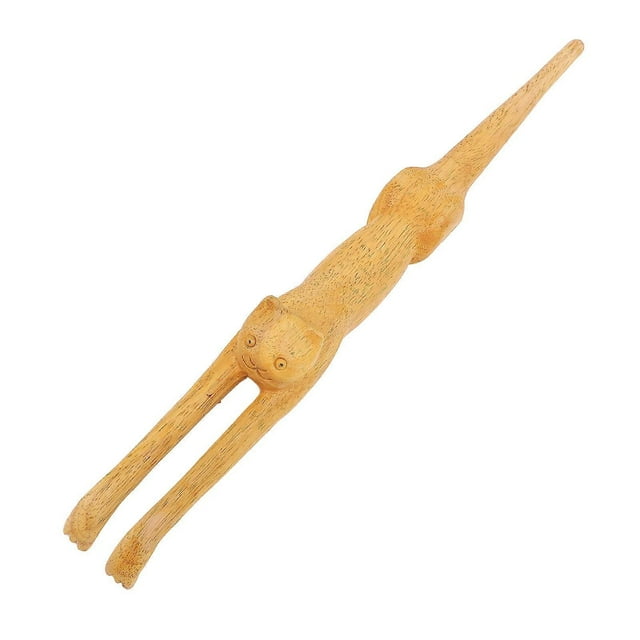 Wooden Back Scratcher Adult Wood Long Handle Novelty Cats Shaped Scratching Claw