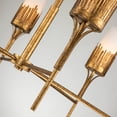 thumbnail image 7 of Lucas McKearn Sawgrass 9 Lt Chandelier in Gold Leaf, 7 of 7