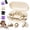 Beige, variant on 6-in-1 Wireless Sleep Earbuds, Bluetooth 6.0 Open-Ear Clip-On Headphones with Charging Case