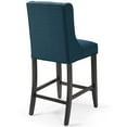 thumbnail image 5 of Modway Baronet Counter Bar Stool Upholstered Fabric Set of 2 in Azure, 5 of 7