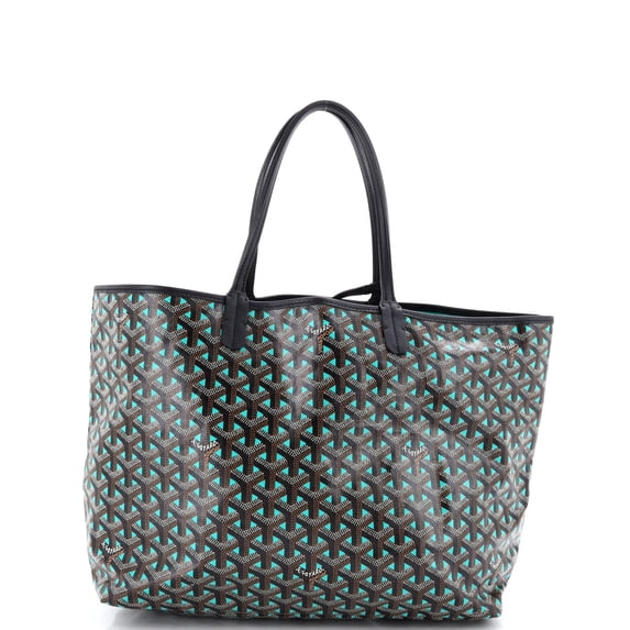 Pre-Owned Saint Louis Tote Claire Voie Coated Canvas PM By Rebag