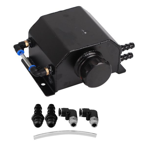Exhaust Gas Catch Tank,Aluminum Alloy Engine Oil Oil Filters Exhaust Gas Catch Filter Crafted with Care
