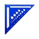 thumbnail image 1 of Herramienta Carpintería Ángulo Medidores Triangulares Triangular 7 Pulgadas Tri Métrico, 1 of 9