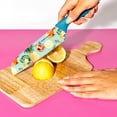 thumbnail image 2 of Dura Living 3 Piece Colorful Tropical Kitchen Knife Set - Nonstick Stainless Steel, Ultra Sharp Blades with Matching Sheaths, 2 of 6