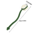 thumbnail image 3 of Foqnuq Multi Functional Double-sided Shower Brush, Long Handle Bath Body Scrubbing Brush, Ergonomic Back Massage Tool for Exfoliating and Hair Washing, Soft Nylon Bristles, 3 of 5