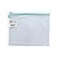 thumbnail image 3 of Avery Elle Zippered Vinyl Mesh Pouch-Aqua-Small -Z1901, 3 of 3