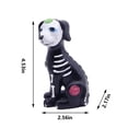 thumbnail image 3 of Halloween Decorations Resin Dog Cat Figurine, Halloween Decor Spooky Animal Statue Ornament for Dia De Los Muertos Style Display,Holiday Decoration for Party Tabletop Display, Home Decor, 3 of 6