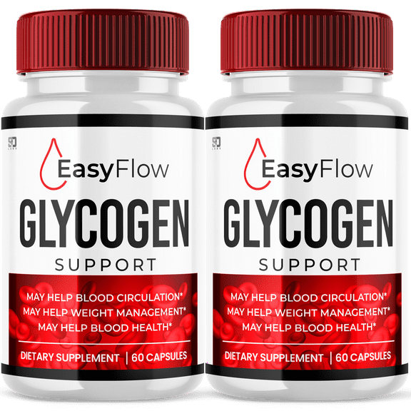 Easy Flow Glycogen Support Advanced Maximum Strength Supplement 120 Capsules