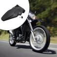 thumbnail image 4 of Rueda trasera de motocicleta Yotijar contra salpicaduras negro fácil de instalar Extensión trasera del guardabarro, 4 of 7