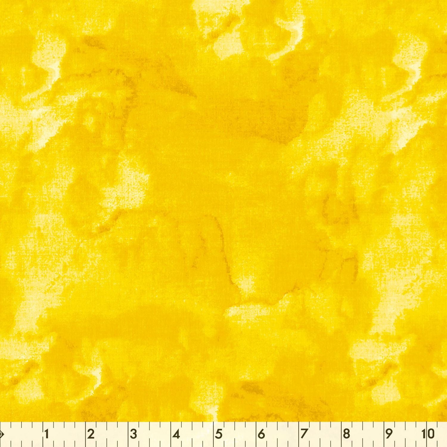 Fabric Creations Yellow with Smoke Texture Cotton Fabric by the Metre